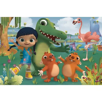 Puzzle Trefl puzzle Wissper a zvířecí přátelé maxi 24 dílků