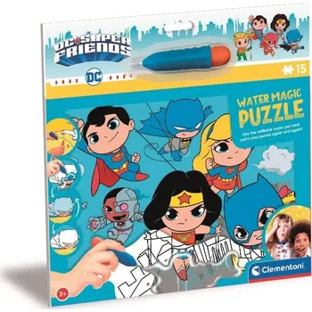 Puzzle Clementoni Puzzle s Vodním Malováním: DC Super Friends 15 Dílů