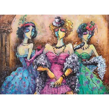 Puzzle Anatolian Puzzle Dámská jízda 1000 dílků