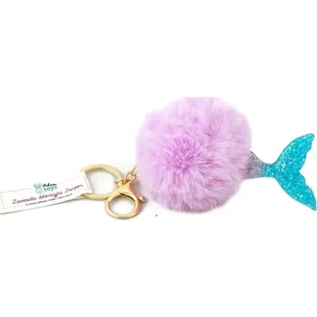 Přívěsek Přívěsek s pomponem a ocasem mořské panny