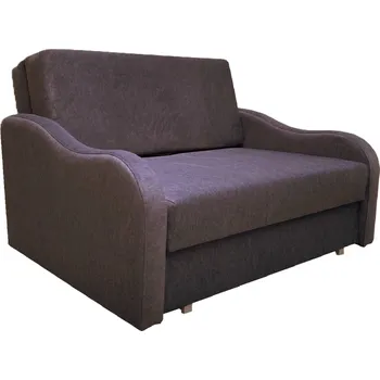 Pohovka Dvoupohovka rozkládací Lena 156cm hnědá