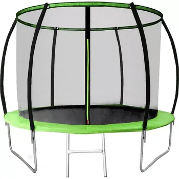 Trampolína Trampolína PIXINO Deluxe 244 cm s ochrannou sítí a žebříkem