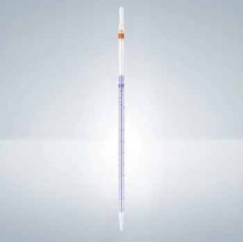 Hirschmann Laborgeräte Dělená pipeta třída AS, typ 3 (úplný výtok), modrý tisk, Schellbach Varianta: 1:0,01 ml