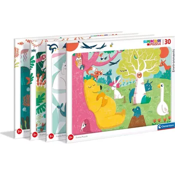 Puzzle Clementoni puzzle Život za polárním kruhem – 30 dílků