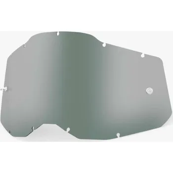 Motocyklové brýle 100percent náhradní plexi pro brýle 100% plexi Racecraft 2/Accuri 2/Strata 2, kouřové, Anti-fog