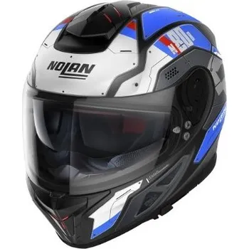 Helma na motorku Moto helma Nolan N80-8 Starscream N-com Flat Black 36, S