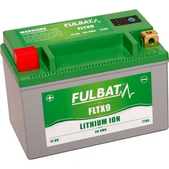Motobaterie motobaterie litiová Fulbat LiFePO4 12V, 3Ah, 210A, hmotnost 0,61 kg, 150x87x105 mm nahrazu