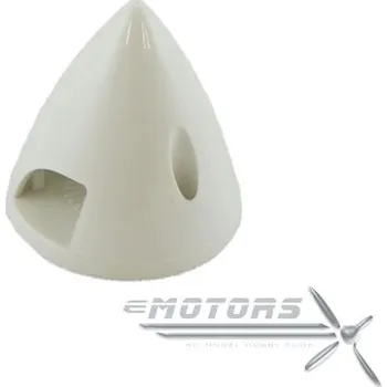 RC náhradní díl 38mm kužel pro pevnou vrtuli plast - Bílý