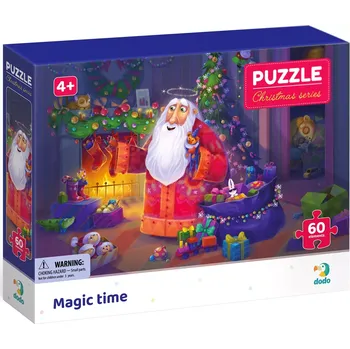 Puzzle DODO Kouzelný vánoční čas 60 dílků