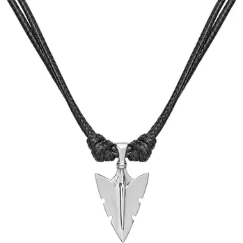 Náhrdelník Gravel | Náhrdelník hrot šípu z nerezové oceli na šňůře - Lucleon