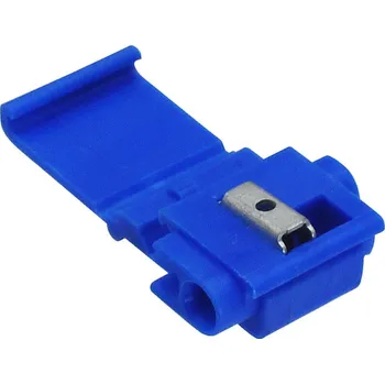 Elektrický konektor Rychlospojka dvounožová modrá, vodiče 1,5~2,5mm<br />Výrobce: - 477202