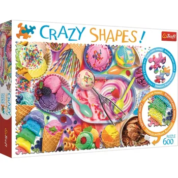 Puzzle Trefl Crazy Shapes puzzle Sladké sny 600 dílků