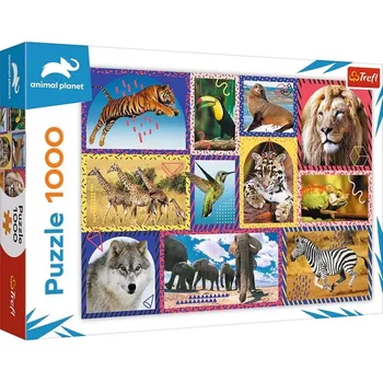 Puzzle TREFL Animal Planet: Divoká příroda 1000 dílků