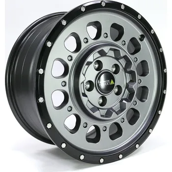 Alu kolo Twin-Monotube-Projekt AT3 šedá 8,5x18 5x130 ET38 63,4