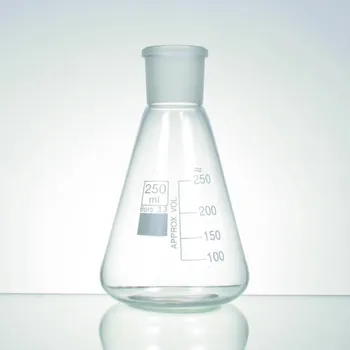 Hirschmann Laborgeräte Baňka Erlenmeyer se širokým hrdlem a NZ, BORO-3.3 Varianta: NZ-29/32, objem 100 ml