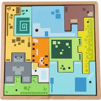 Puzzle Trefl Drewno skládačka Pixel Gang