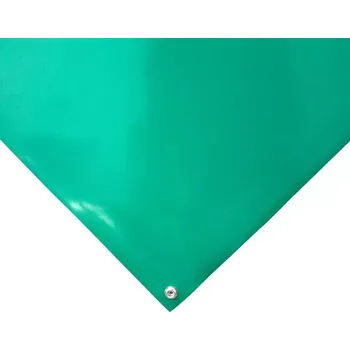 podložka na cvičení Zelená gumová dvouvrstvá ESD podložka - 60 x 120 x 0,2 cm