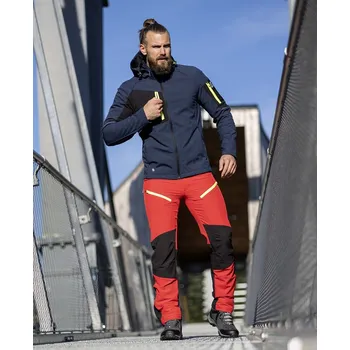 Pánské kalhoty Softshellové kalhoty ARDON®CITYCONIC® červená 46 červené odstíny 54