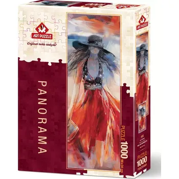 Puzzle ART PUZZLE vertikální puzzle letní šaty 1000 dílků