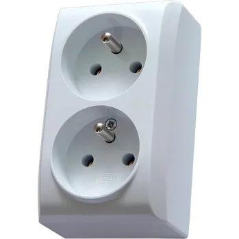 Elektrická zásuvka Ospel BIS GN-2BC/00