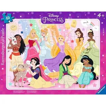 Puzzle RAVENSBURGER Disney: Princezny 40 dílků