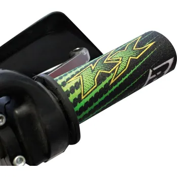 BLACKBIRD ochranné návleky na gripy LOGO KAWASAKI RACING TEAM 20