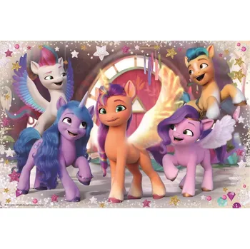 Puzzle Trefl Maxi MLP My Little Pony radost koníků 14338 24 dílků