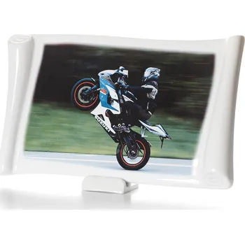 Rám na obraz Pergamen 15x26cm - porcelán na pomník Barva fotografie: Hnědá