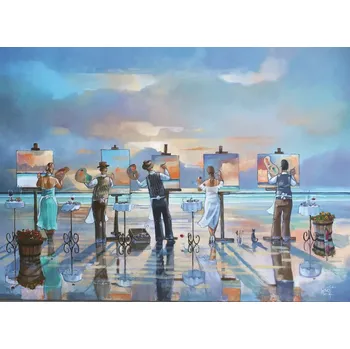 Puzzle ANATOLIAN Malování bouře – 1000 dílků