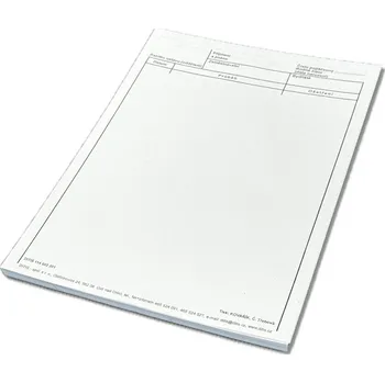 Tiskopis DITIS Zápis o ošetření, Dekurz (blok 20x28 cm)