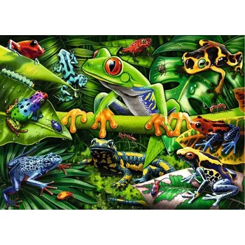Puzzle Puzzle Úžasní obojživelníci 35 dílků