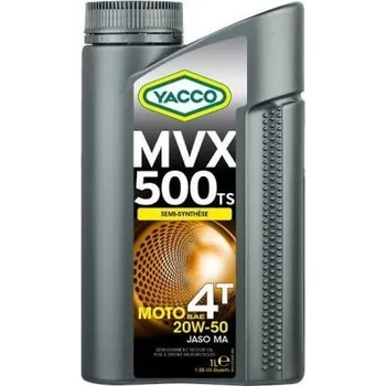 Motorový olej YACCO MVX 500 TS 4T 20W-50, 1L