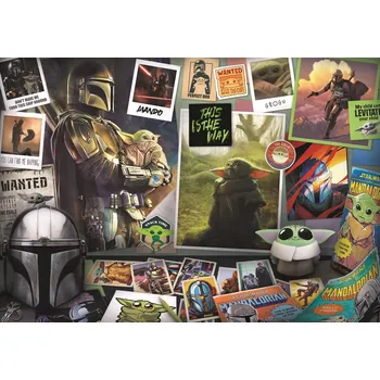 Puzzle TREFL The Mandalorian: Grogu 1000 dílků