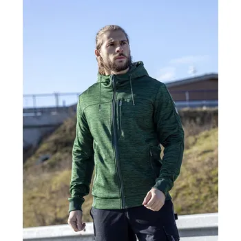 Pánská mikina Mikina ARDON®3DBreathe zelená melange S zelené odstíny 2XL