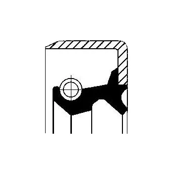 Automobilové těsnění Těsnicí kroužek CORTECO 12001375