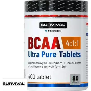 Aminokyselina Survival BCAA 4:1:1 Ultra Pure 400 tablet