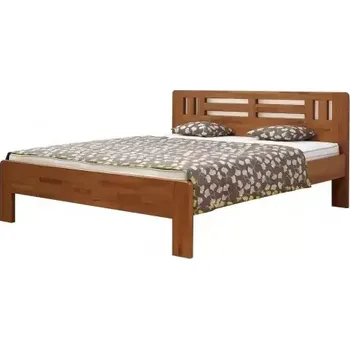 Postel Postel Ella moon 90x200 cm Antracit (+5%) Buk jádrový