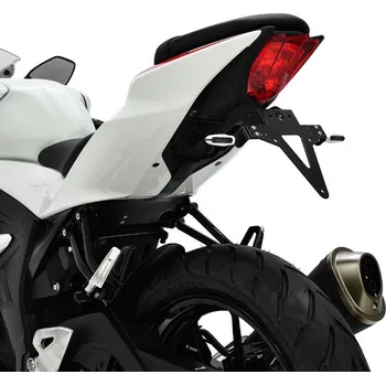 Držák SPZ HSM Držák SPZ SUZUKI GSX-S/R125 17-19, nastavitelný, černý, s držákem odrazky