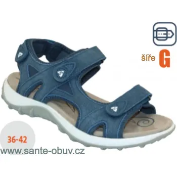 Dámská obuv SANTÉ WD/SINGHA BLU vych. obuv modrá vel.36-42, --- - 40