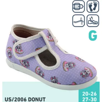 Dámská zdravotní obuv SANTÉ US/2006 DONUT domácí obuv vel.20-30, fialová - 28