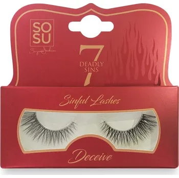 SOSU by Suzanne Jackson - Umělé řasy DECEIVE SOSU Cosmetics