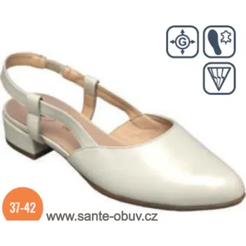 Dámská zdravotní obuv SANTÉ AL/9L68-4R WHITE vych. obuv vel.37-42, --- - 38