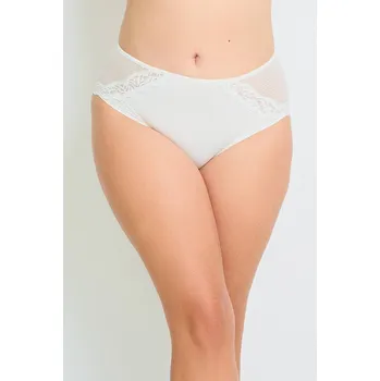 Kalhotky Dorina kalhotky s vysokým pasem krémové - DOROIV0001/krémová / XXXL DOR2I003-IV0001