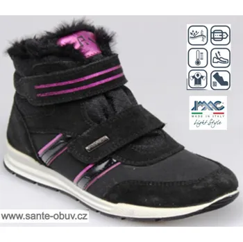 Dámská zdravotní obuv SANTÉ IC/830228 NERO FUCHSIA zimní obuv vel.31-35, --- - 34