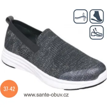 Dámská zdravotní obuv SANTÉ WD/705 GREY vycházková obuv vel.37-42, --- - 37