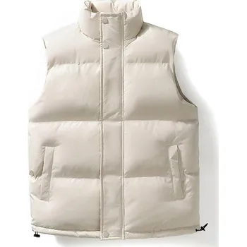 Pánská bunda Pánská vesta DIMU243 Barva: Béžová, Velikost: 2XL