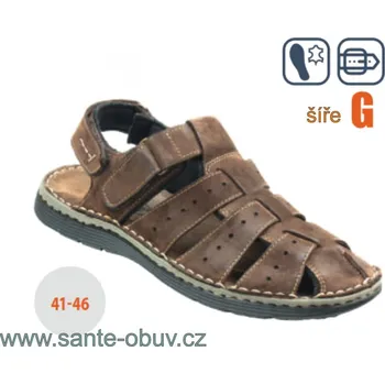 Dámská zdravotní obuv SANTÉ CB/17970 MORO vel.40-46, --- - 46