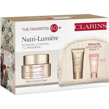 Pleťový krém Clarins Sada pro vyživení pleti Nutri-Lumière + 2 měsíce na vrácení zboží