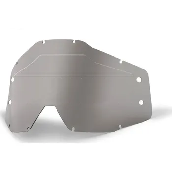 Motocyklové brýle 100percent náhradní plexi pro brýle 100% ACURRI FORECAST ROLL- OFF kouřové