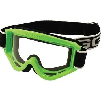 Motocyklové brýle WSGG motokrosové brýle na motorku, zelené